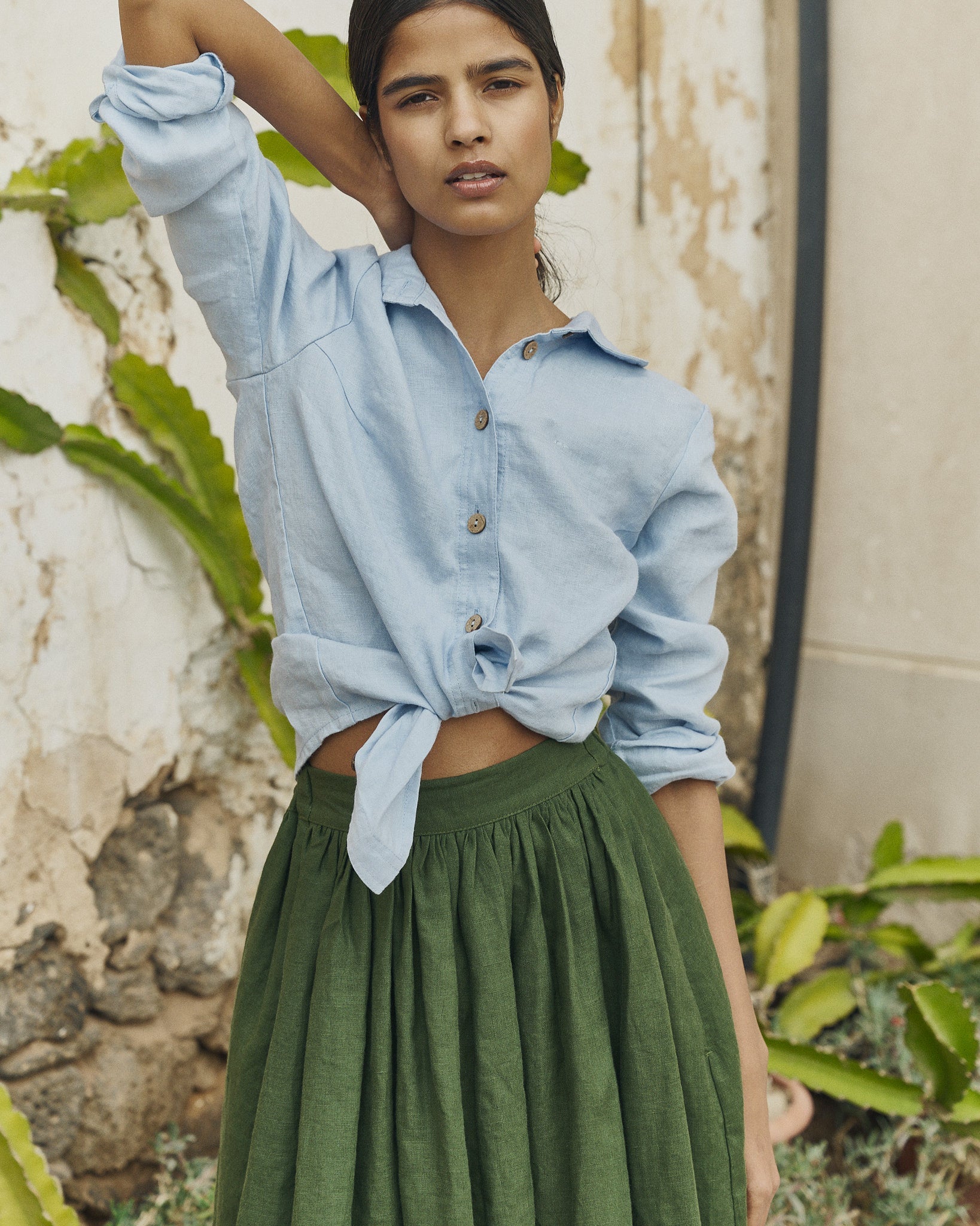 linen dress shirt womens Line in the Sand Throw on this collared short sleeve with anything to level up a day The Best Loose Fit White