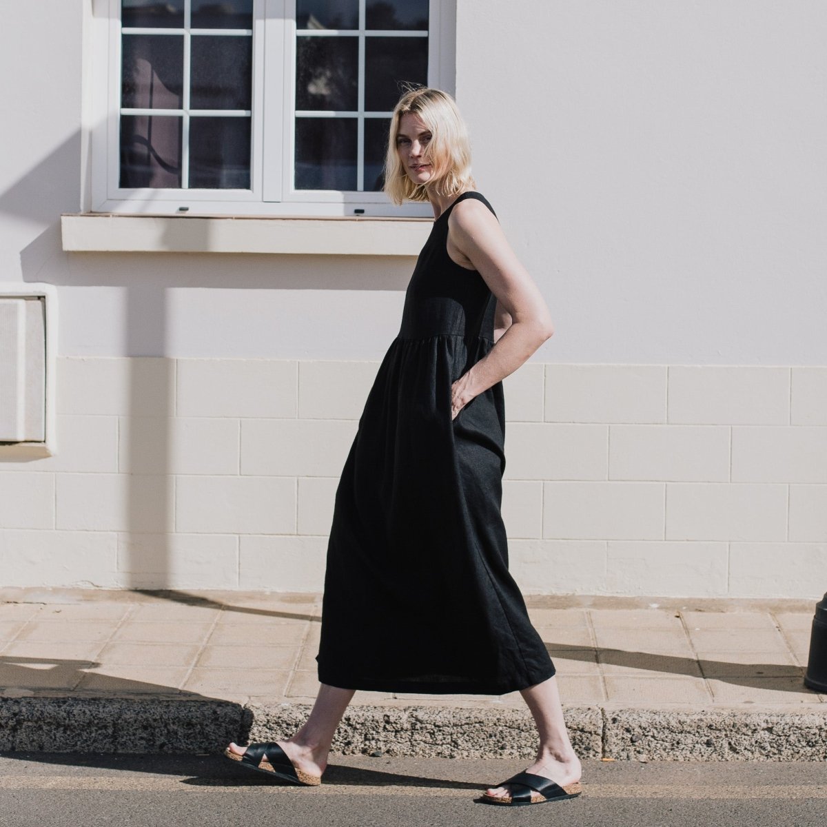 Long Linen Dresses - notPERFECTLINEN not PERFECT LINEN Long Linen Dresses - notPERFECTLINEN not PERFECT LINEN