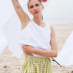 BAY-2 linen top - notperfectlinen