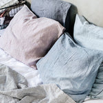 Set of 2 pillowcases EURO SIZE (26x26 in | 65x65 cm) - notPERFECTLINEN