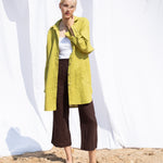 PUGLIA straight cut cropped linen pants - notperfectlinen