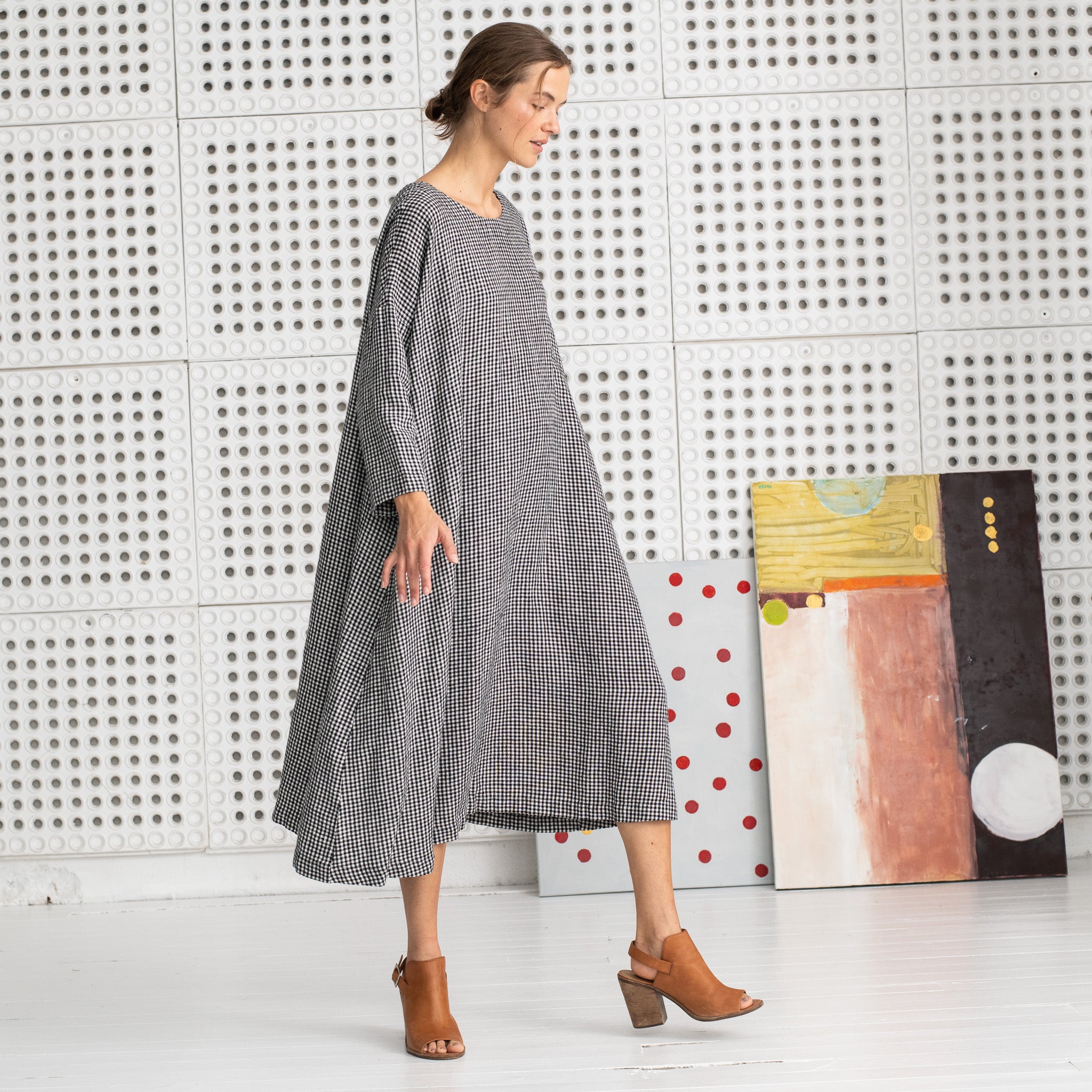 RENNES dress in Heavy Linen – notPERFECTLINEN