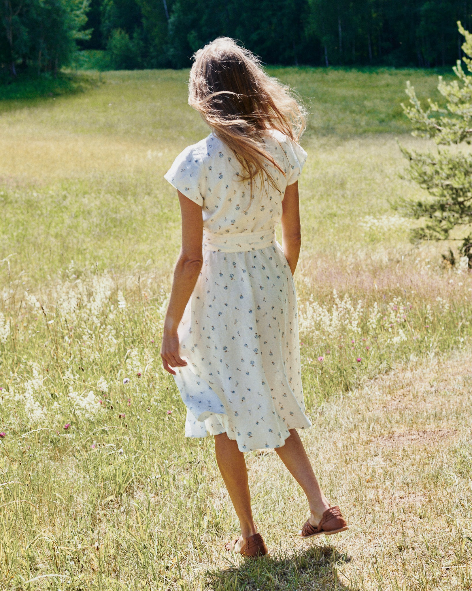 CANNES-2 wrap linen dress - notperfectlinen