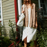 SARAH button down slip linen dress - notPERFECTLINEN