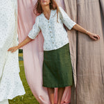 MATERA linen skirt - notperfectlinen
