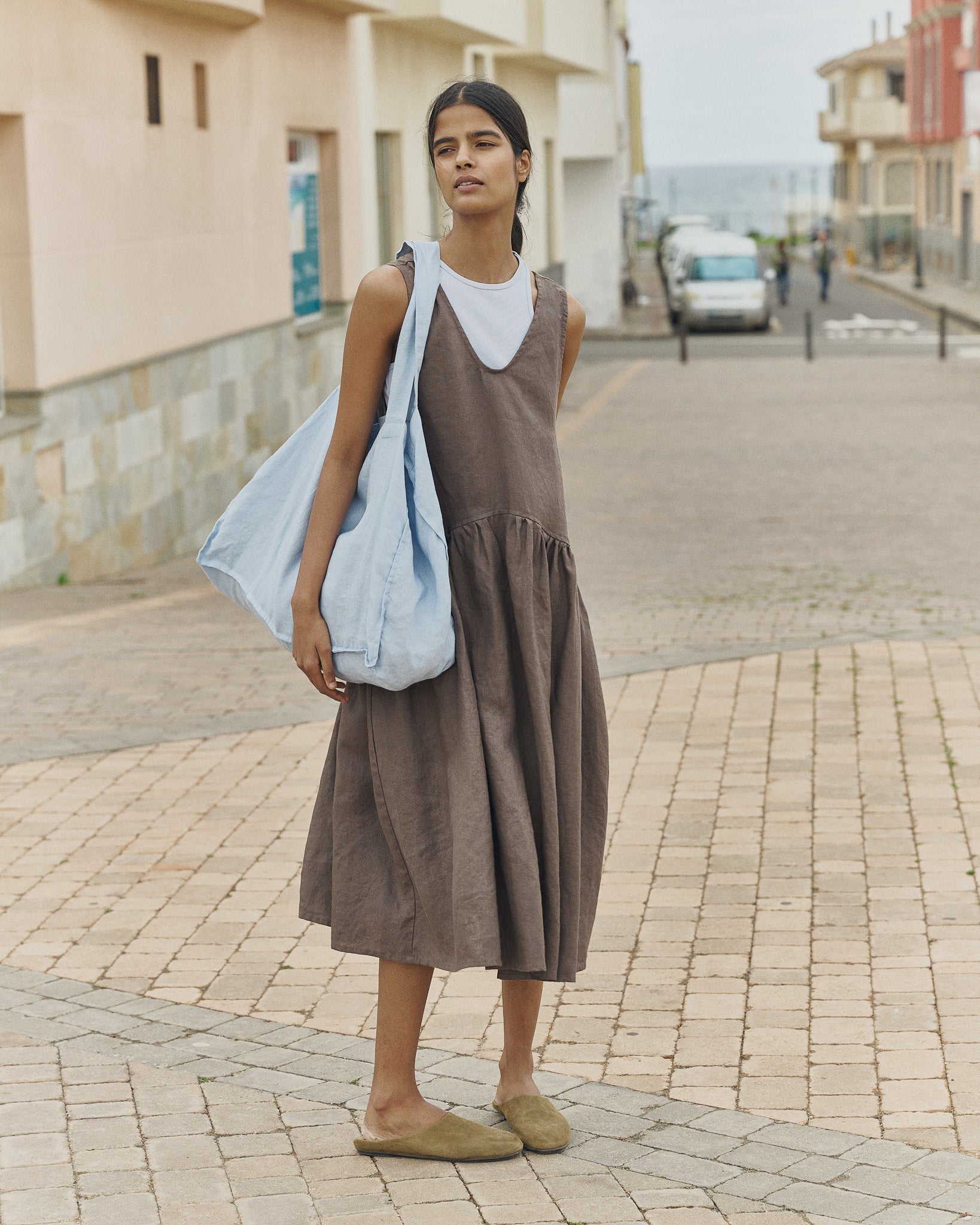 Oversized Linen Dress VOLUME | notPERFECTLINEN not PERFECT LINEN Oversized Linen Dress VOLUME | notPERFECTLINEN not PERFECT LINEN