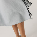 AGUONOS linen dress - The Knotty Ones Collab