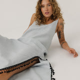 AGUONOS linen dress - The Knotty Ones Collab