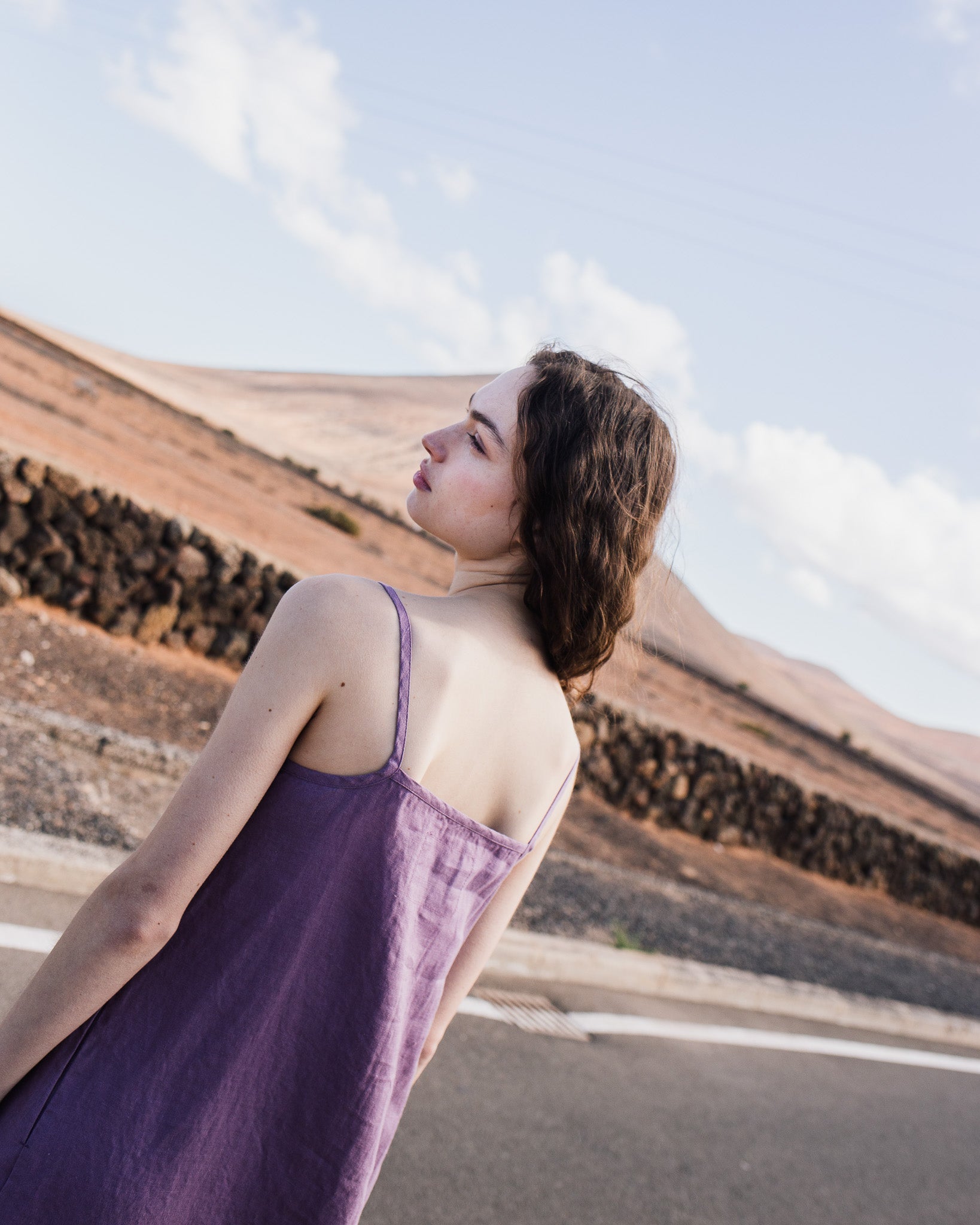 PAULA slip linen dress - notperfectlinen