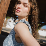 WENDY sleeveless linen shirt - notPERFECTLINEN