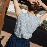 WENDY sleeveless linen shirt - notPERFECTLINEN