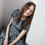 MARQUETTE ruffle linen dress - notperfectlinen