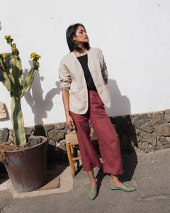 COPENHAGEN throw-on linen jacket - notperfectlinen