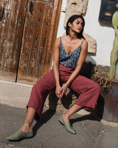 SORRENTO cami linen top - notPERFECTLINEN