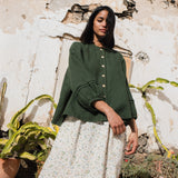 SION gathered linen skirt - notPERFECTLINEN