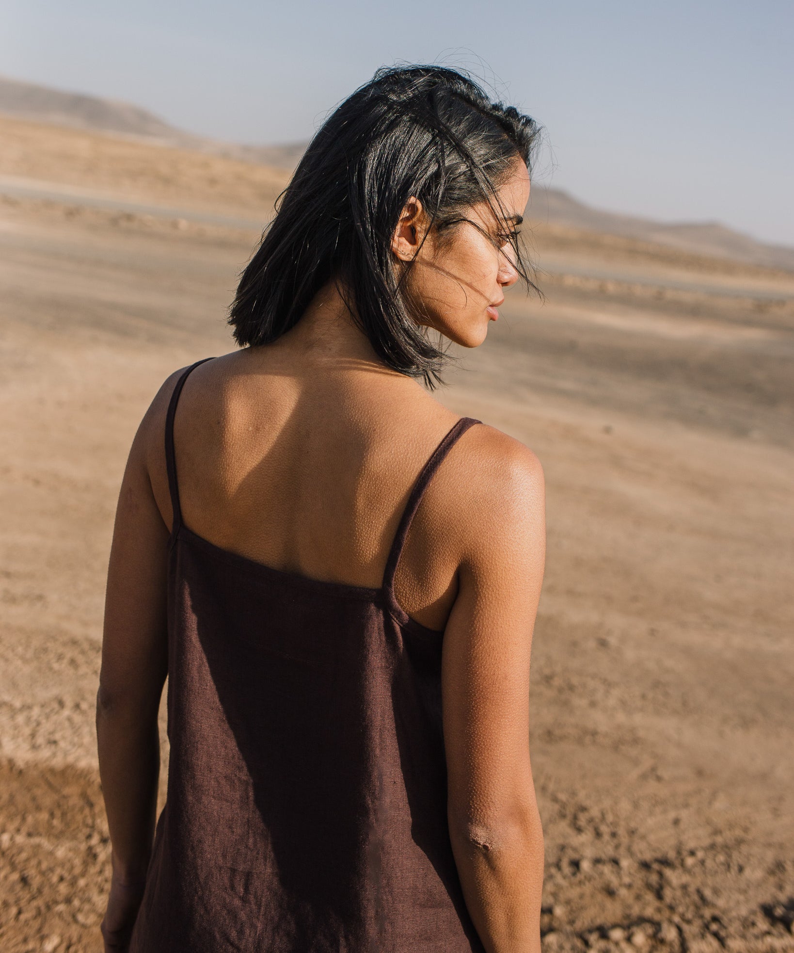 LANGLEY slip linen dress - notperfectlinen