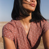 CANNES-2 wrap linen dress - notperfectlinen