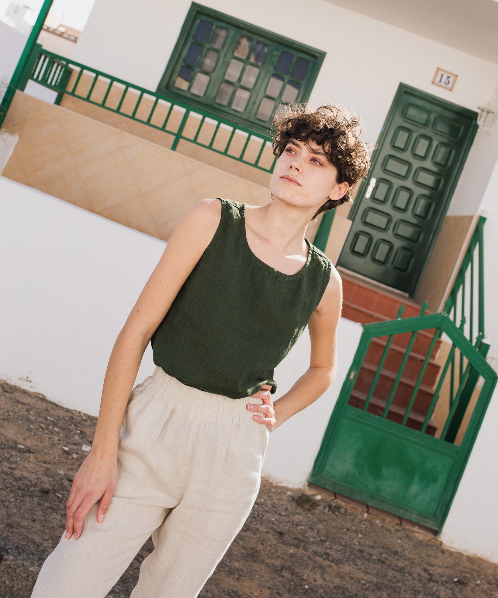 ATHENS-2 linen pants - notperfectlinen