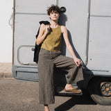 Maxi WELS wide leg linen pants - notperfectlinen