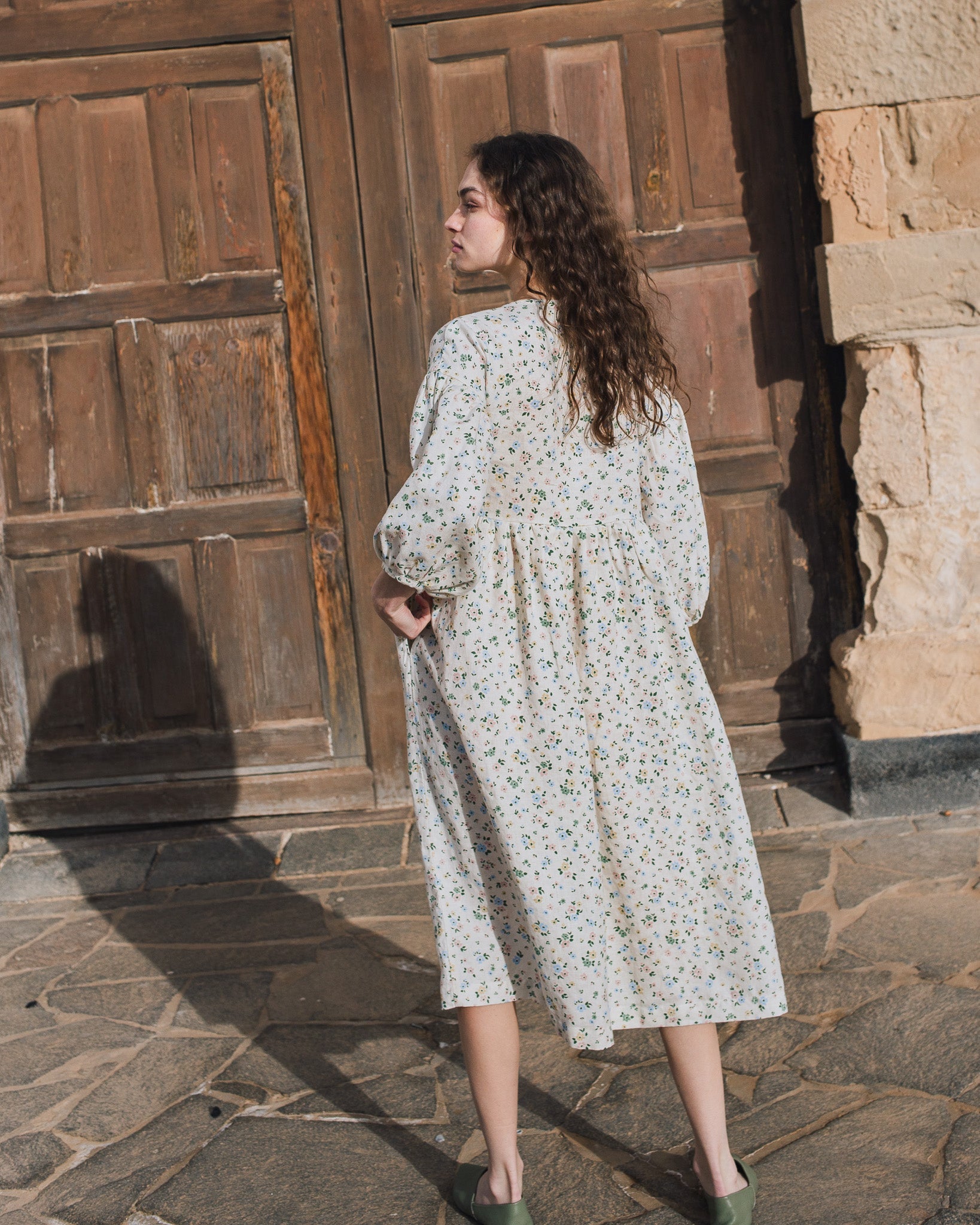 MONTMARTE oversized linen dress - notperfectlinen
