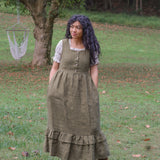 FAUSTINA linen dress