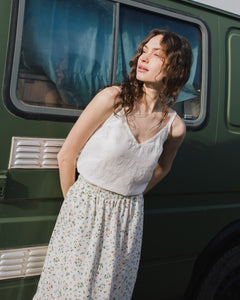 SORRENTO cami linen top - notPERFECTLINEN