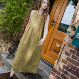 COPENHAGEN throw-on linen jacket