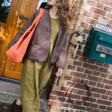 COPENHAGEN throw-on linen jacket