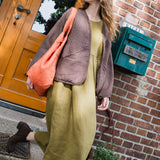 COPENHAGEN throw-on linen jacket