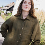 ORVAL oversized linen shirt