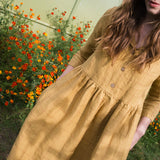 MAPLE linen dress