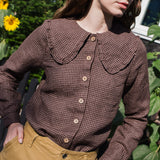 LURE collared linen shirt