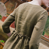 FERN linen dress