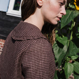 LURE collared linen shirt