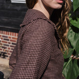 LURE collared linen shirt