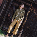 INEZ reversible bow tie linen vest