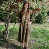 MONTMARTE oversized linen dress