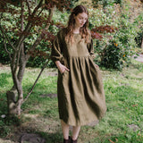 MONTMARTE oversized linen dress