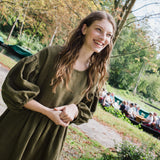 MONTMARTE oversized linen dress