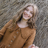 AURELIA collared linen dress