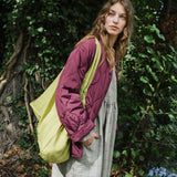 Long sleeve Maxi MAMA linen dress