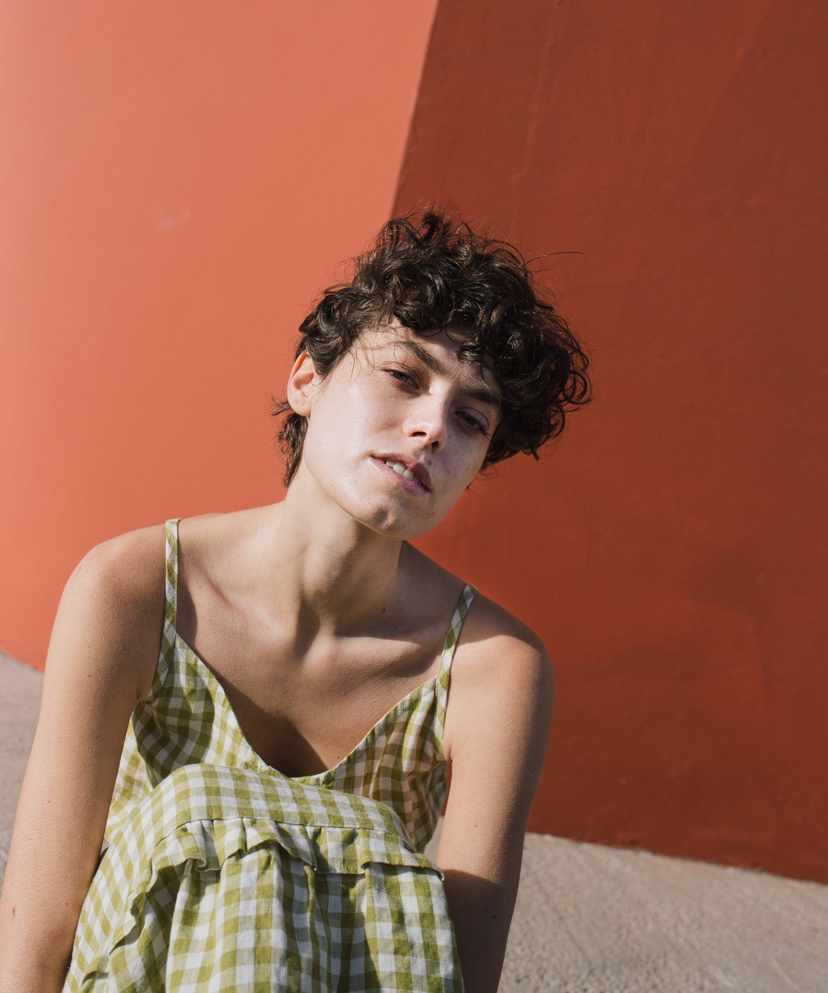 JULIETTE tiered slip linen dress - notperfectlinen