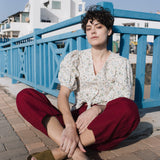 SARAH fit and flare pants - notPERFECTLINEN