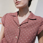 NOOSA collar linen shirt - notperfectlinen