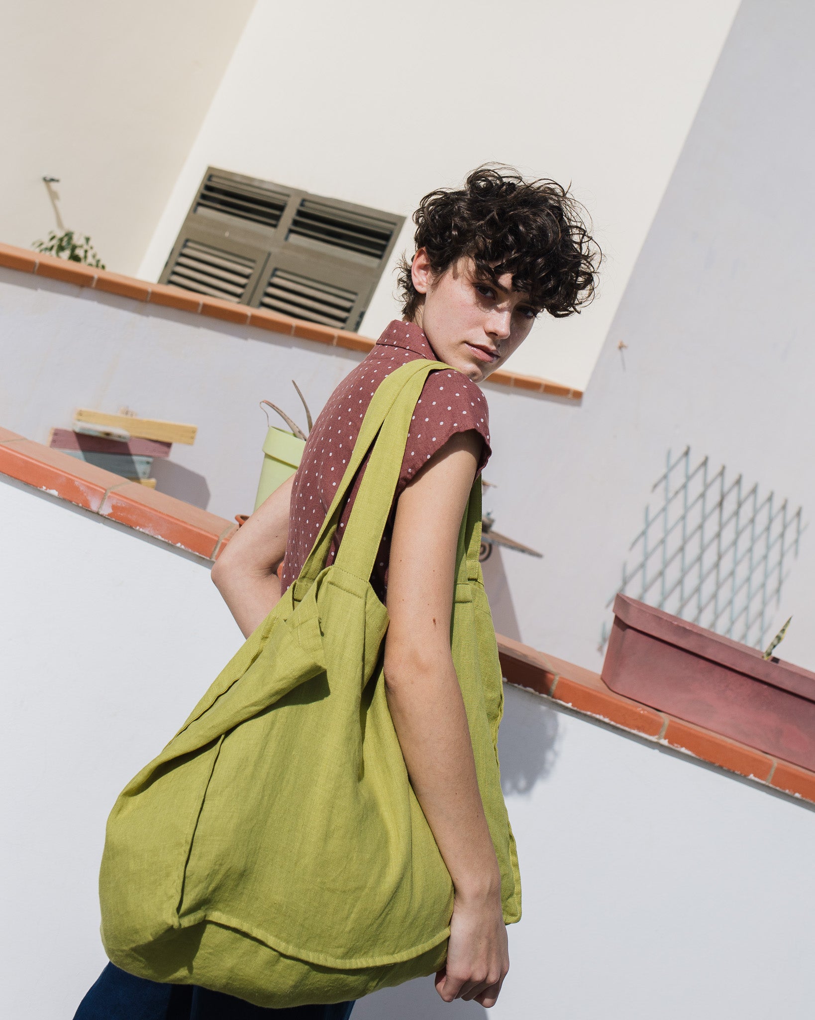 Carry All Linen Tote Bag - notperfectlinen