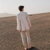 GENOVA tapered linen pants - notperfectlinen