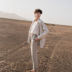 GENOVA tapered linen pants - notperfectlinen