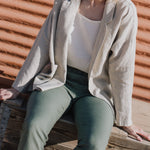 VICTORIA-2 oversized linen jacket - notPERFECTLINEN