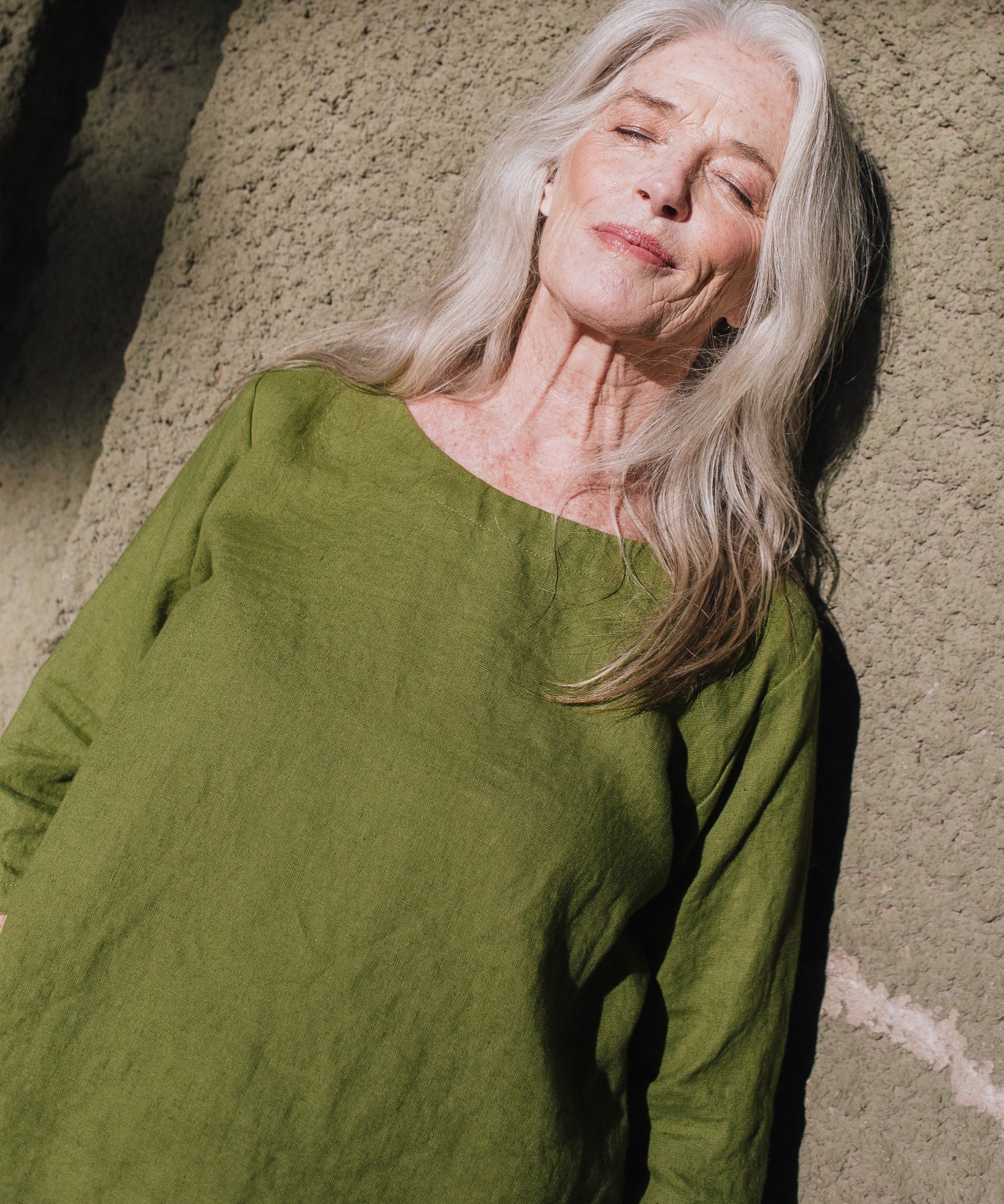 JANUARY loose linen top - notperfectlinen