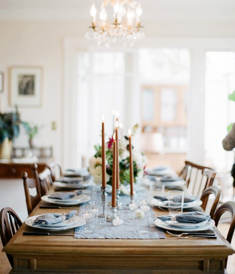 Linen Table Runner - notperfectlinen